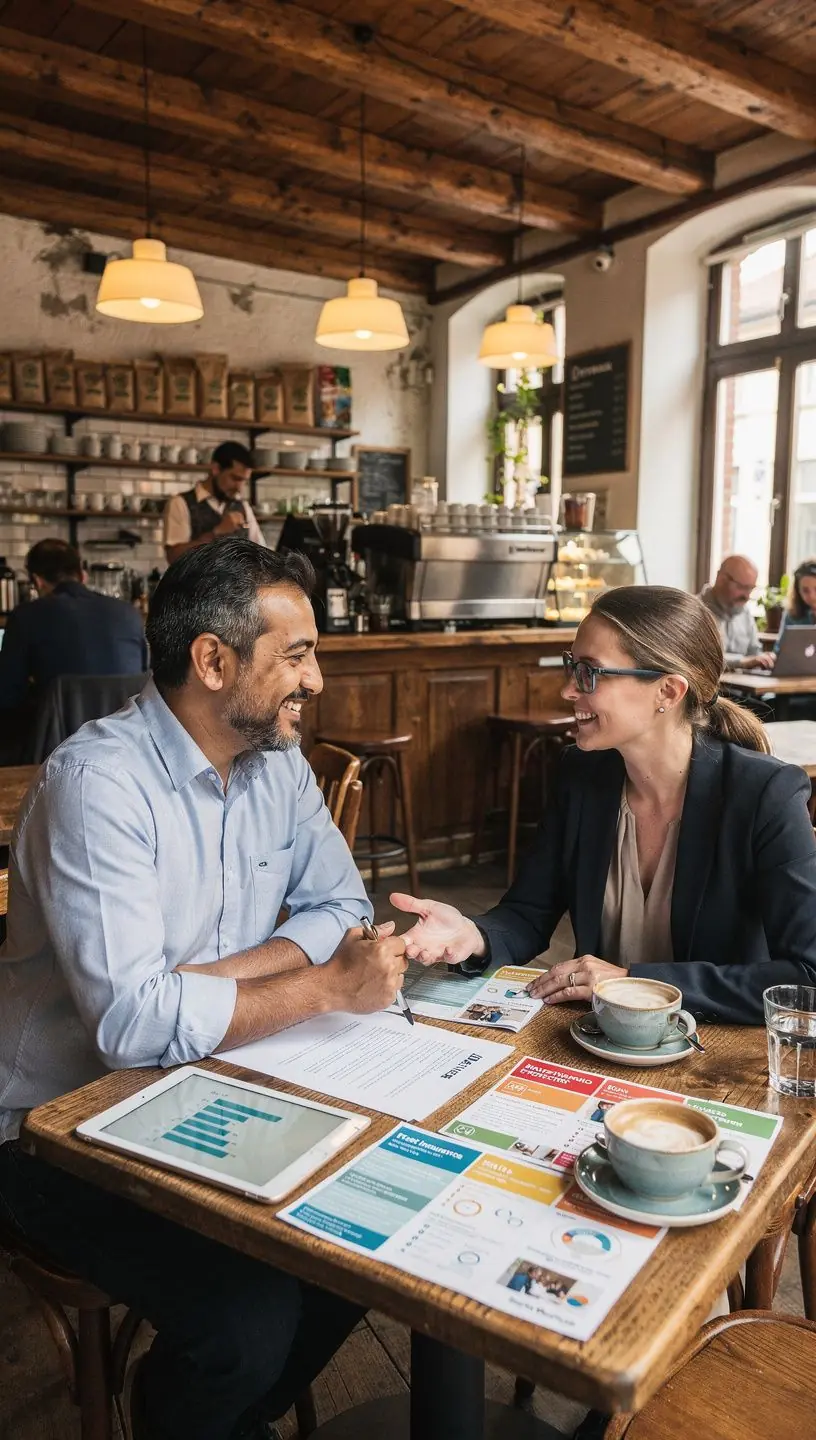 Grafik zeigt transparente Kostenaufstellung und Nutzen einer Flottenversicherung für kleine Unternehmen.